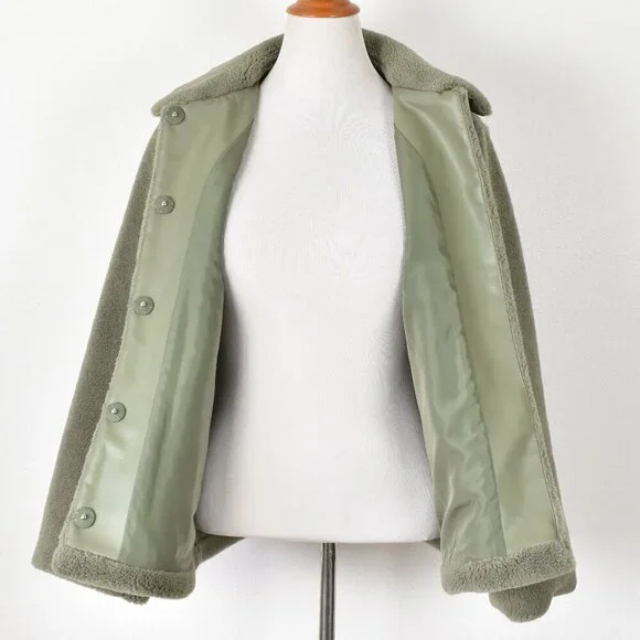 Rebecca Minkoff Harley Wool Teddy Jacket Coat - XL - Picture 8 of 10